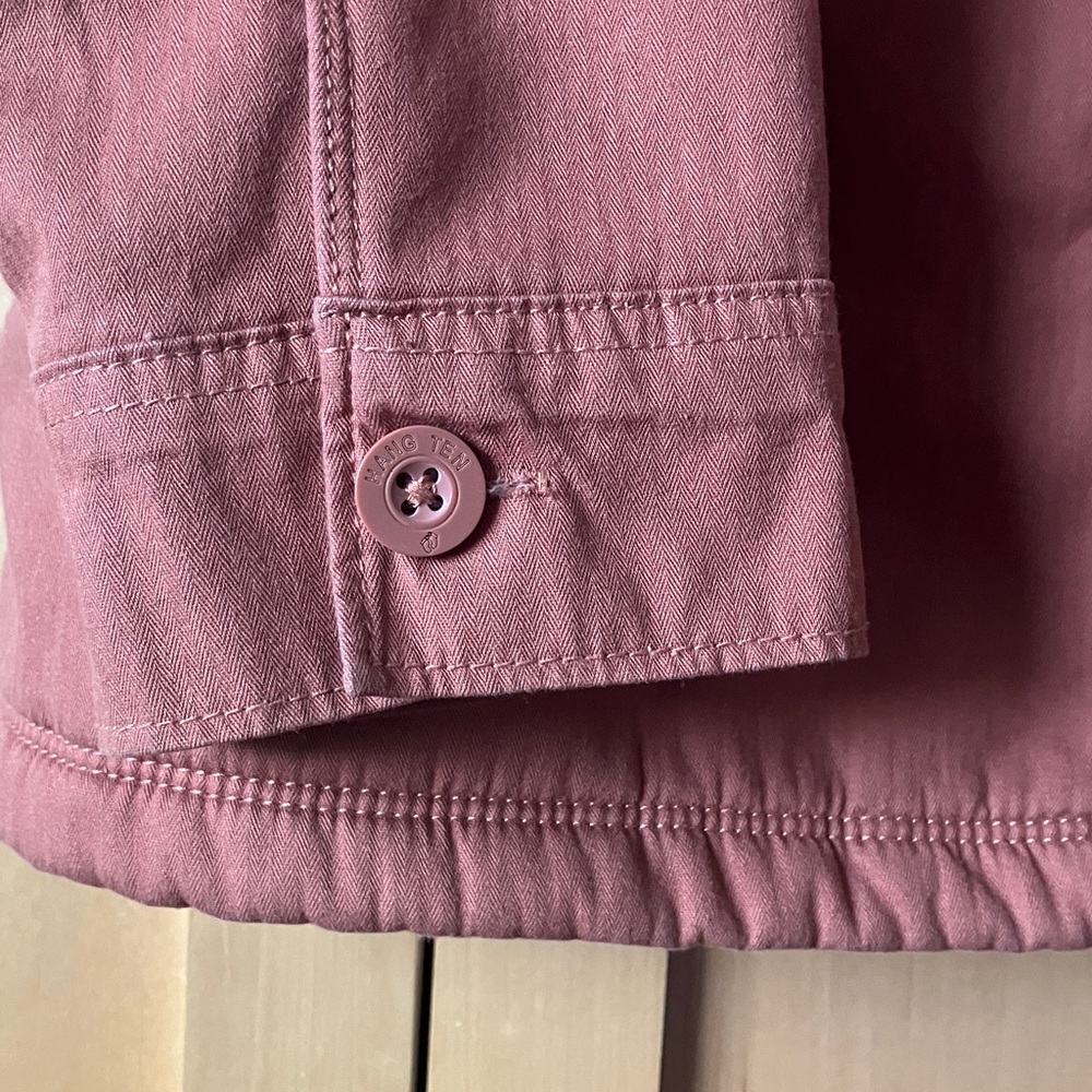 Hang Ten| Barn/utility Jacket|Dusty Rose Color| Sz L| Gorpcore, Cabincore - Picture 2 of 6